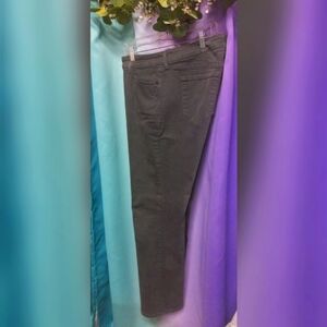 NYDJ Gray Stretchy Material Jeans